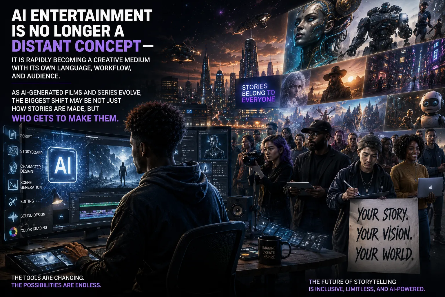 AI Entertainment Is Becoming a New Kind of Cinema